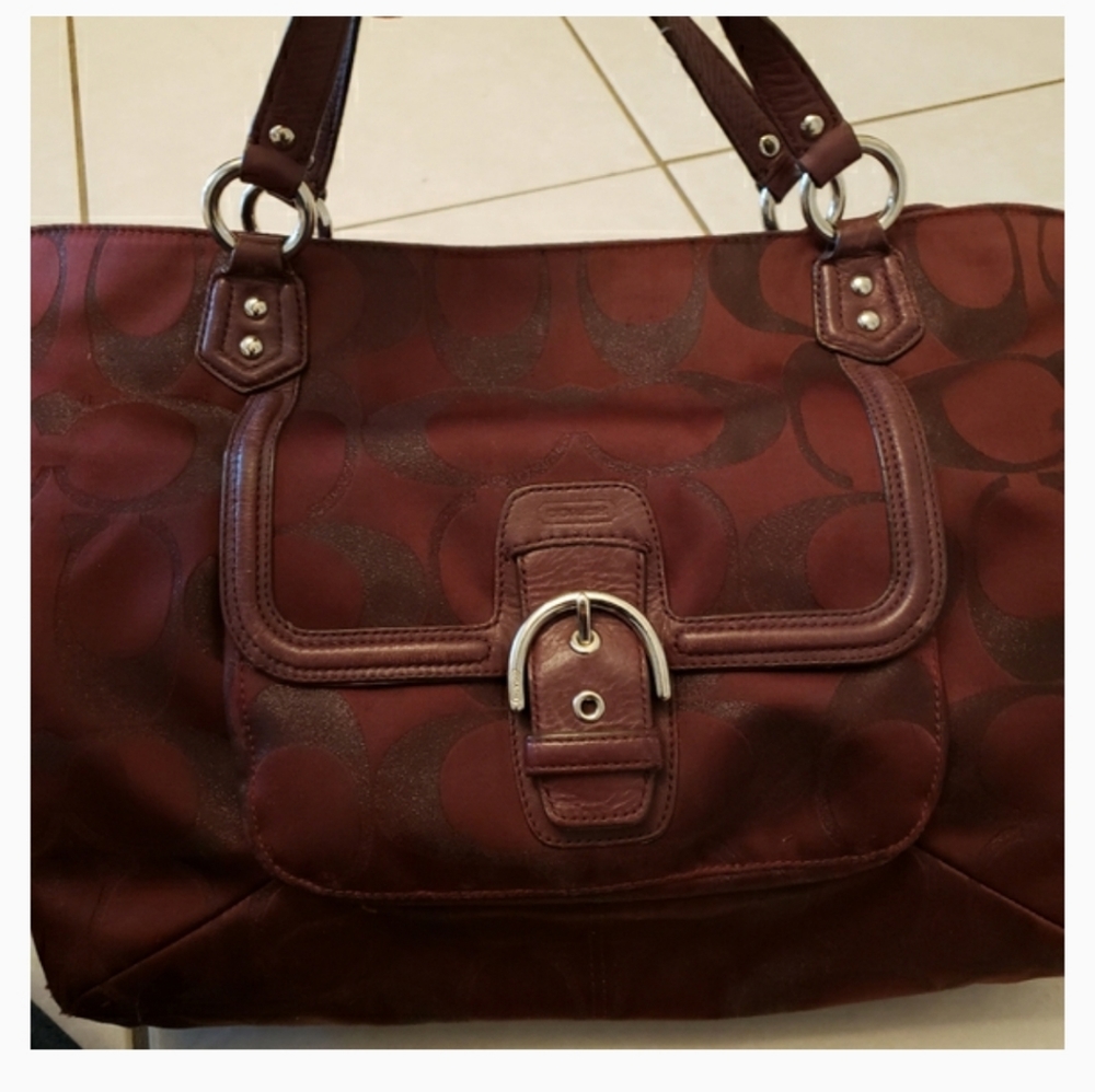 Coach sachel purse